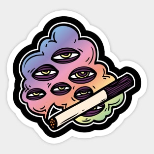 Eyesmoke Sticker